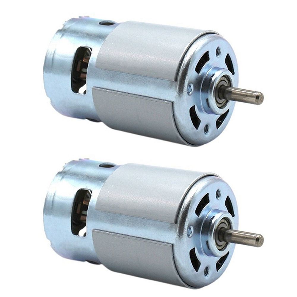 2X 775 Motor (12-24V Double Bearing) High Speed High Torque DC Motor