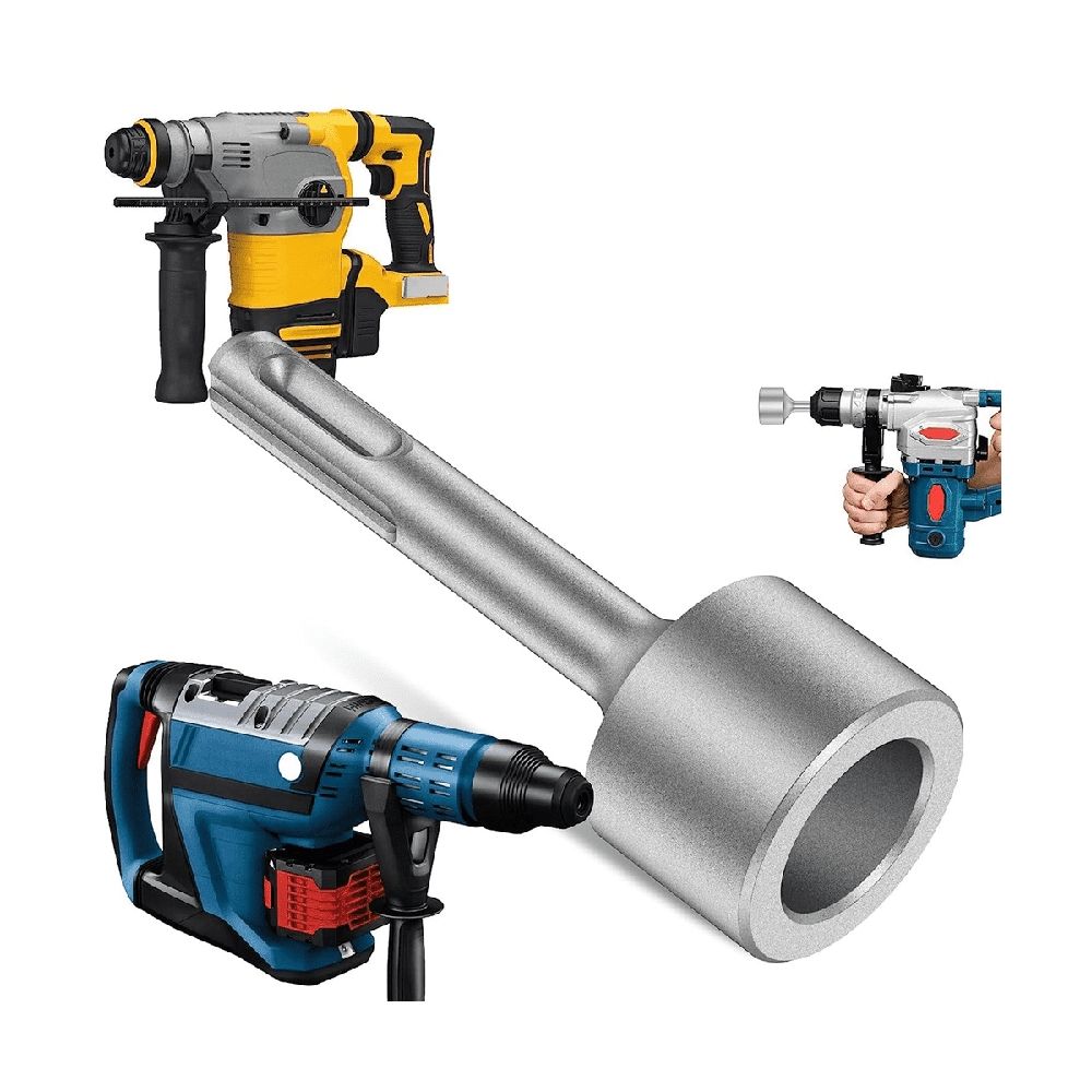 Post Ground Rod Driver, Drill Bit Driver Hammer Converter for Grounding Rods E