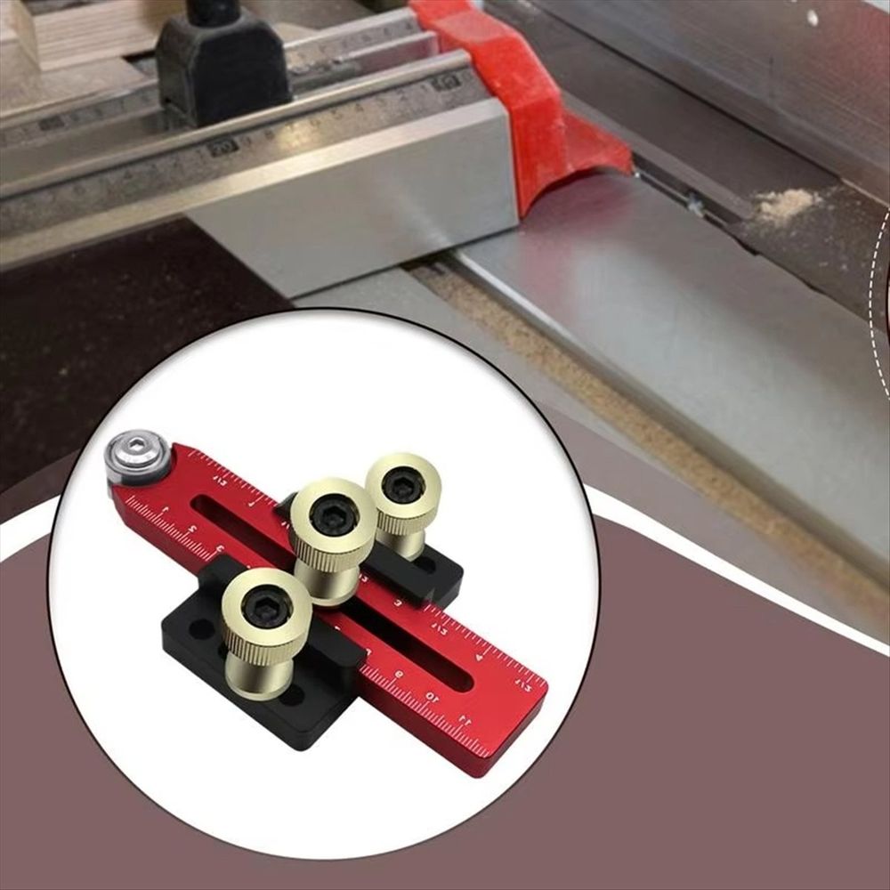 Thin Rip Jig Fast Thin Jig Guide for Router Table Power Tool Accessory for Table Saws Routers and Milling Machines