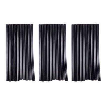 30PCS Hot Melt Glue Adhesive Sticks 150X7mm Black