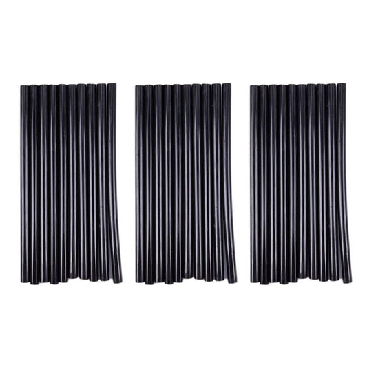30PCS Hot Melt Glue Adhesive Sticks 150X7mm Black