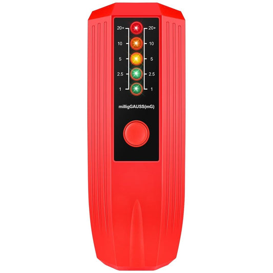 EMF Meter High Accuracy Electromagnetic Field Radiation Detector Battery Powered Electric EMF Detector Ghost Hunting Paranormal Equipment Tester for Industrial Construction