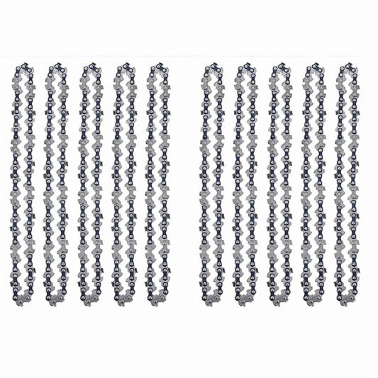 10Pcs Mini Chainsaw Chain 6 Inch Chainsaw Chain Guide Saw Chain Replacement Portable Saw Chain