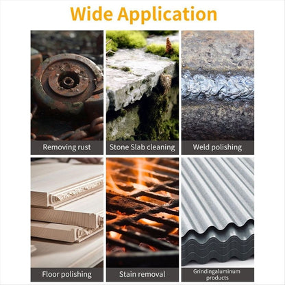2Pcs 6Inch Wire Wheel for Bench Grinder-Wire Brush for Grinder, Efficient Clean Rust From Assorted Car Parts & Engines.