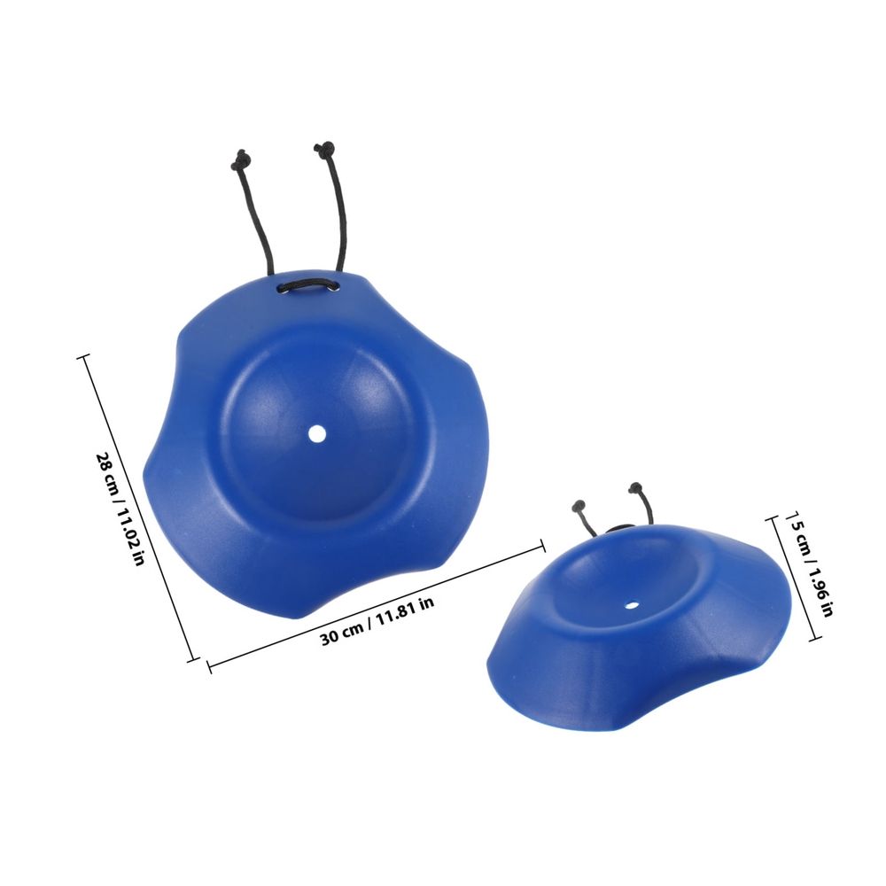 Blue PP Wheel Chock Wedge for Car Rv and Trailer Secure Parking Anti Slip