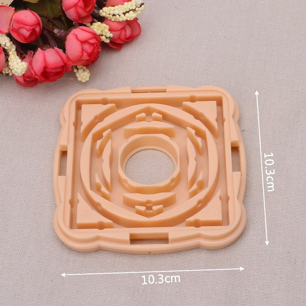 9Pcs Knitting Loom Set Flower Pattern Maker Wool Yarn Needle Knit Craft Tool DIY