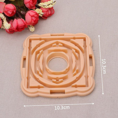 9Pcs Knitting Loom Set Flower Pattern Maker Wool Yarn Needle Knit Craft Tool DIY
