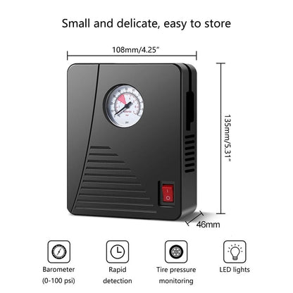 Car Electrical Air Compressor Portable Wireless Digital Electric Inflator Pump Inflatable for Auto Motorbike BicycleTire