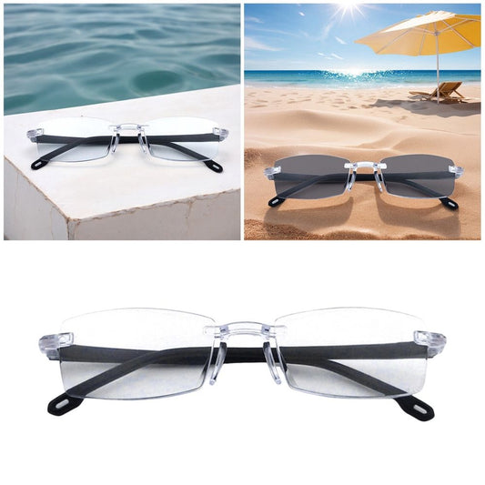 Auto Focus Smart Reading Glasses, Blue Light Blocking Adjustable Eyeglasses For Men Women Near And Far Sight