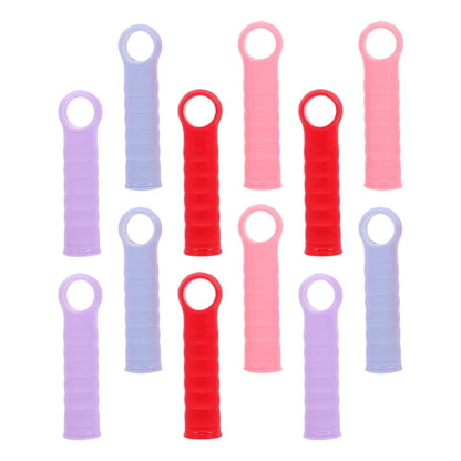 12Pcs Ergonomic Plastic Handle End Caps for Mop Broom and Dustpan Easy Install
