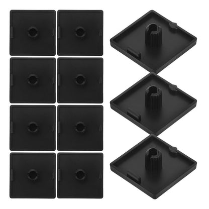 Masteelf 100 Pcs Aluminum Profile Cover Protection Aesthetic End Cap