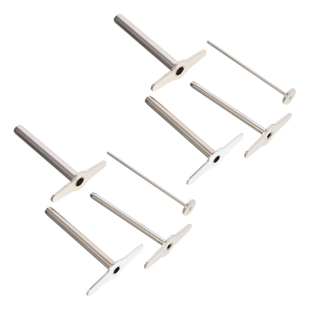 Silver Metal Hole Puncher for Crafts and Laboratory, Versatile Tool Set, 2Sets