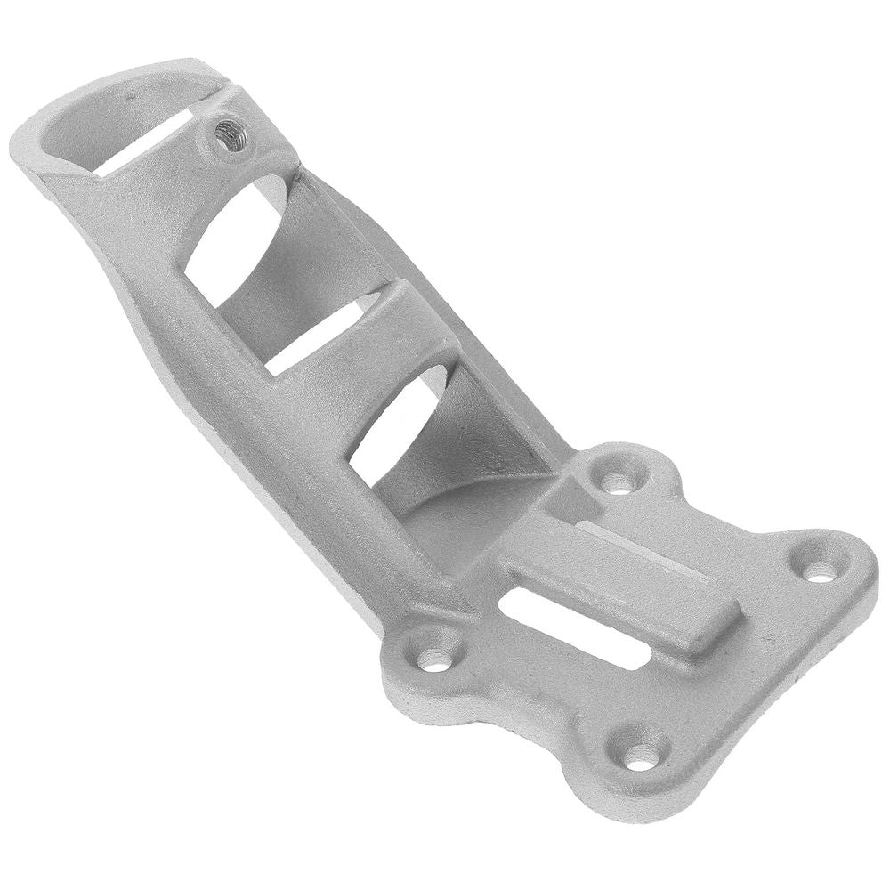 Silver Flag Pole Mounting Bracket Durable and Practical for DIY