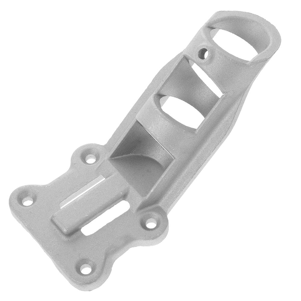 Silver Flag Pole Mounting Bracket Durable and Practical for DIY