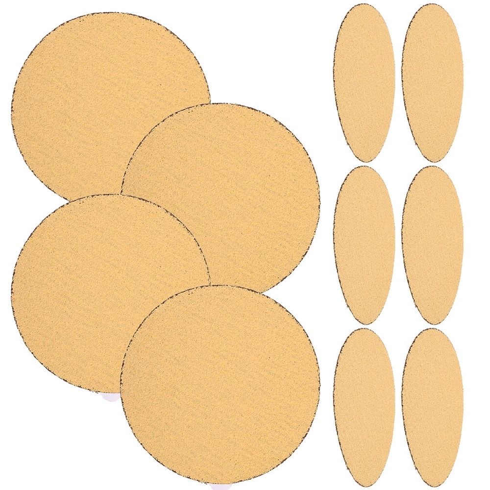10pcs Sanding Disc Self Adhesive Angle Grinder Attachment 6 Inch Sandpaper Pad 80 Grit