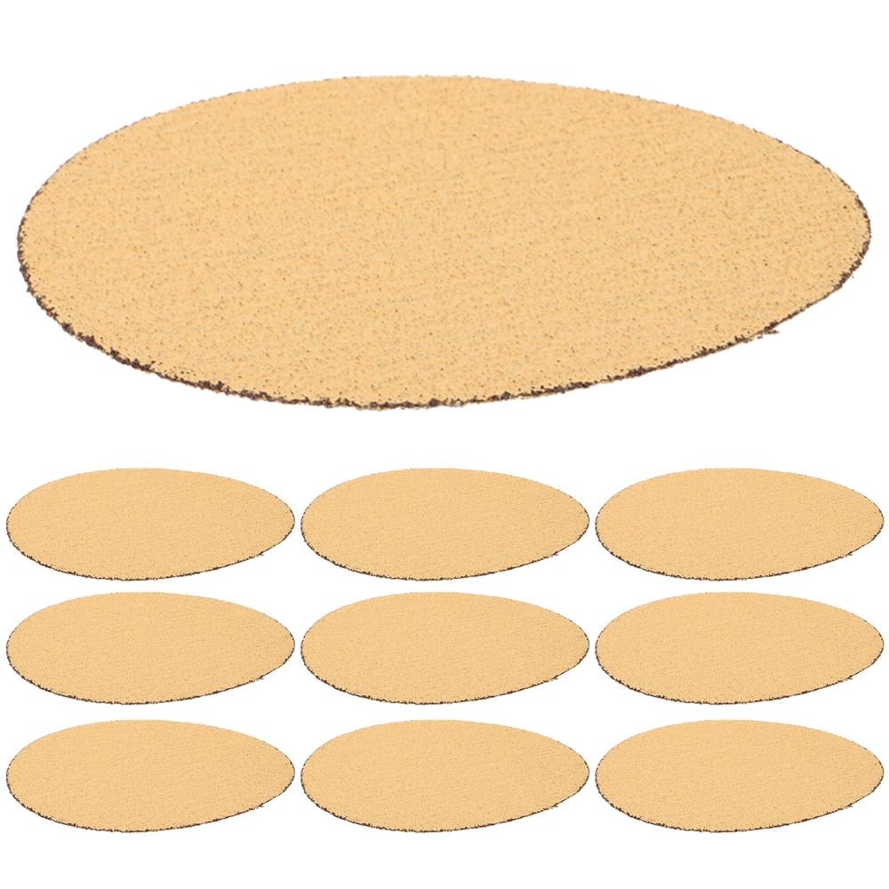 10pcs Sanding Disc Self Adhesive Angle Grinder Attachment 6 Inch Sandpaper Pad 80 Grit