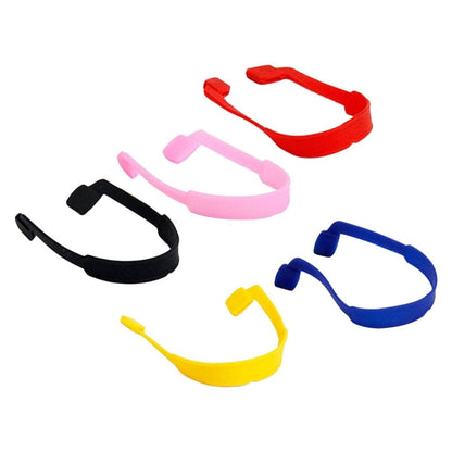 Yellow Anti- Safety Glasses Lanyard 5-Pack for Sports, Eyewear Retainer Strap Accessories