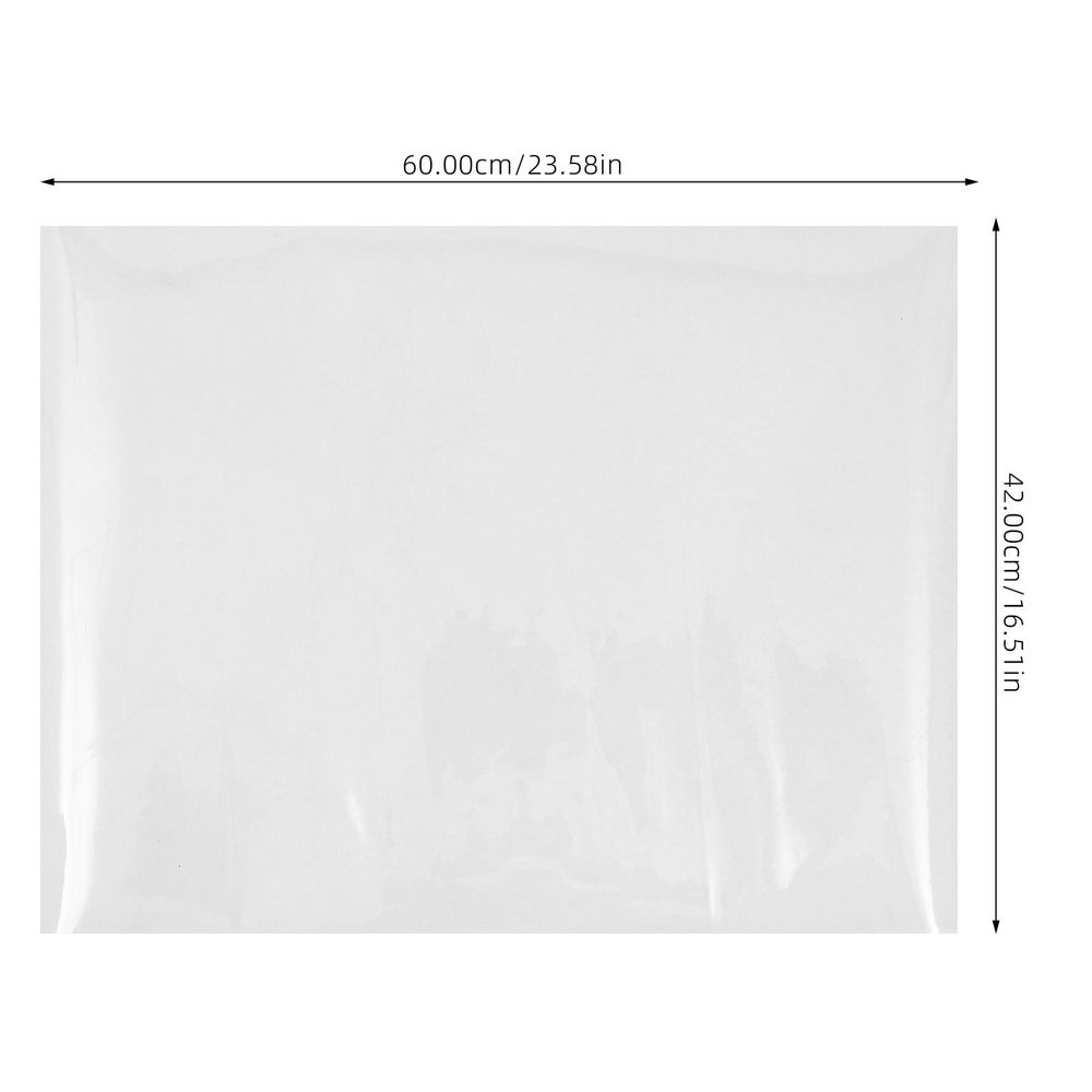 Transparent Chair Mat Waterproof Wear Resistant for Home 3Pcs