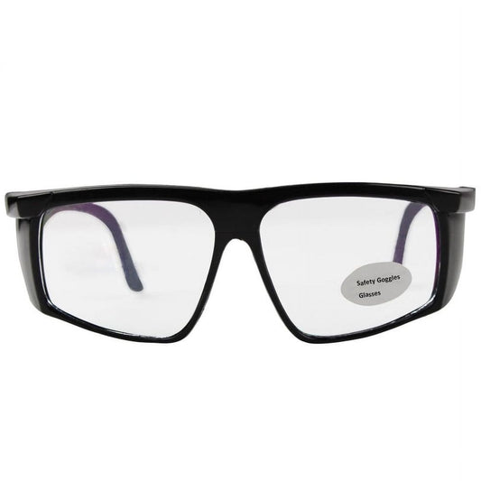 Glasses Dust Glasses Eye Protection Polycarbonate Transparent White Lens Unisex