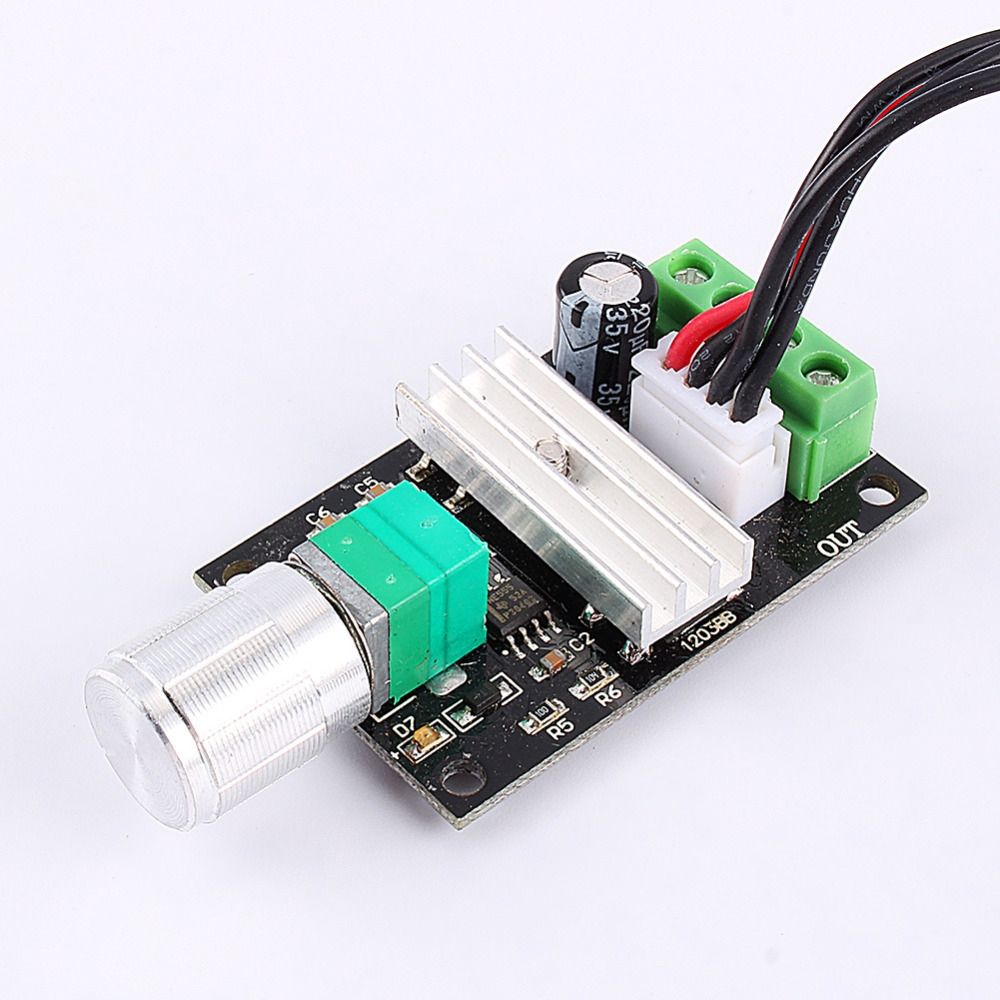 1203BB 6V 12V 24V 3A 80W DC Motor Speed Controller (PWM) Adjustable Reversible Motor Driver Switch