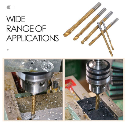 6Pcs Drill Set with Accurate Sizes for Drill Presses and Stationary Machines