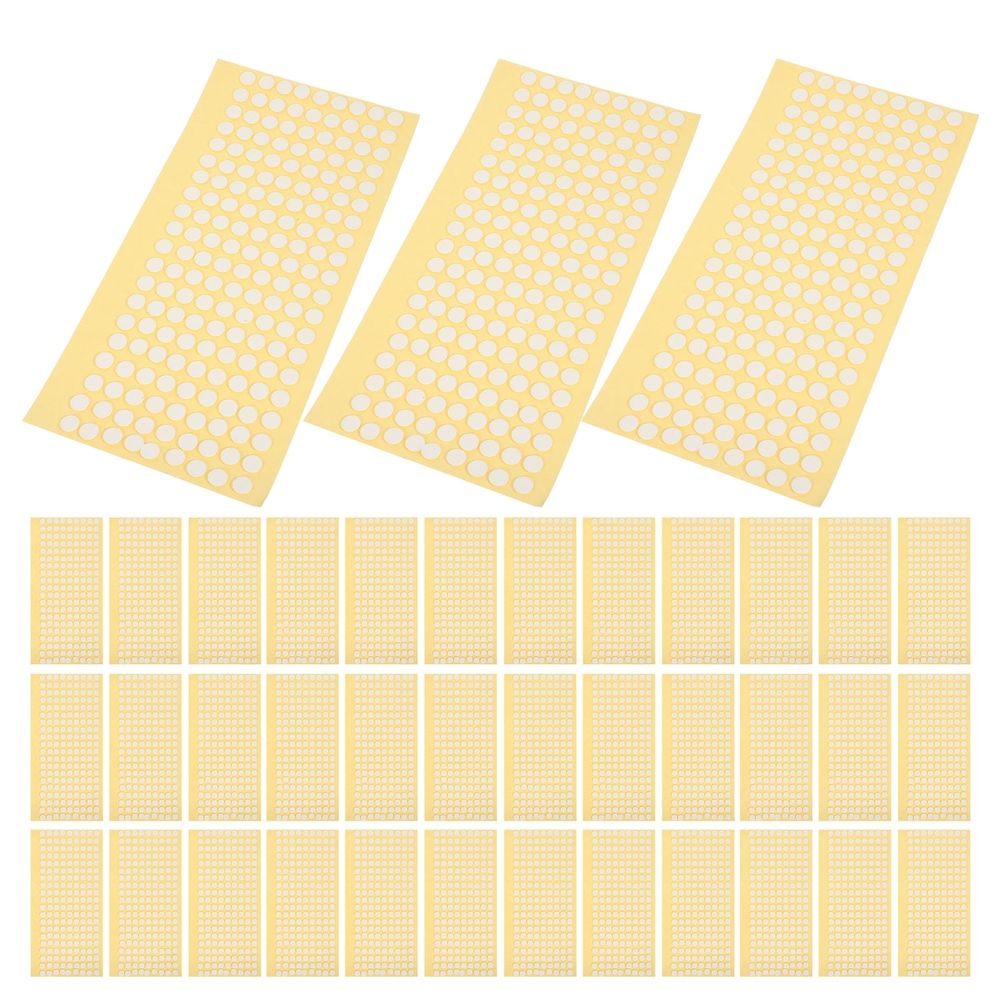 White Acrylic Adhesive Dots for Wall Art and DIY Projects 1000Pcs