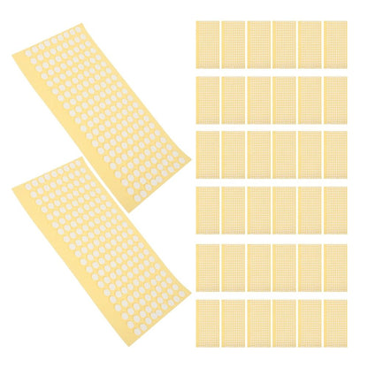 White Acrylic Adhesive Dots for Wall Art and DIY Projects 1000Pcs