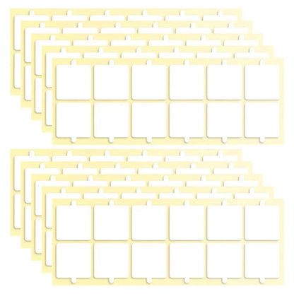 10 Sheets Double Sided Soundproof Foam Tape Transparent Acrylic Soundproofing for Office Use