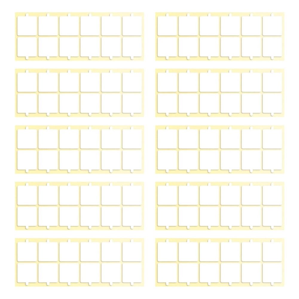 10 Sheets Double Sided Soundproof Foam Tape Transparent Acrylic Soundproofing for Office Use