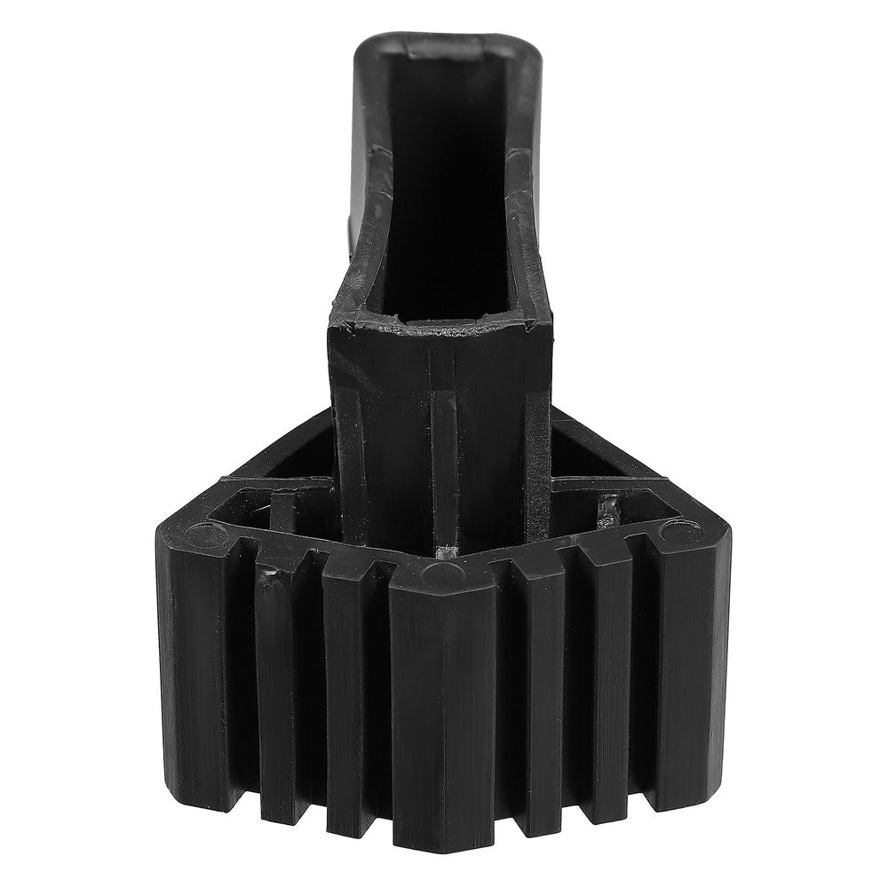 4-Pack Ladder Foot Covers with Deep , Non- Rubber Pads for Safe Ladder Use, Black