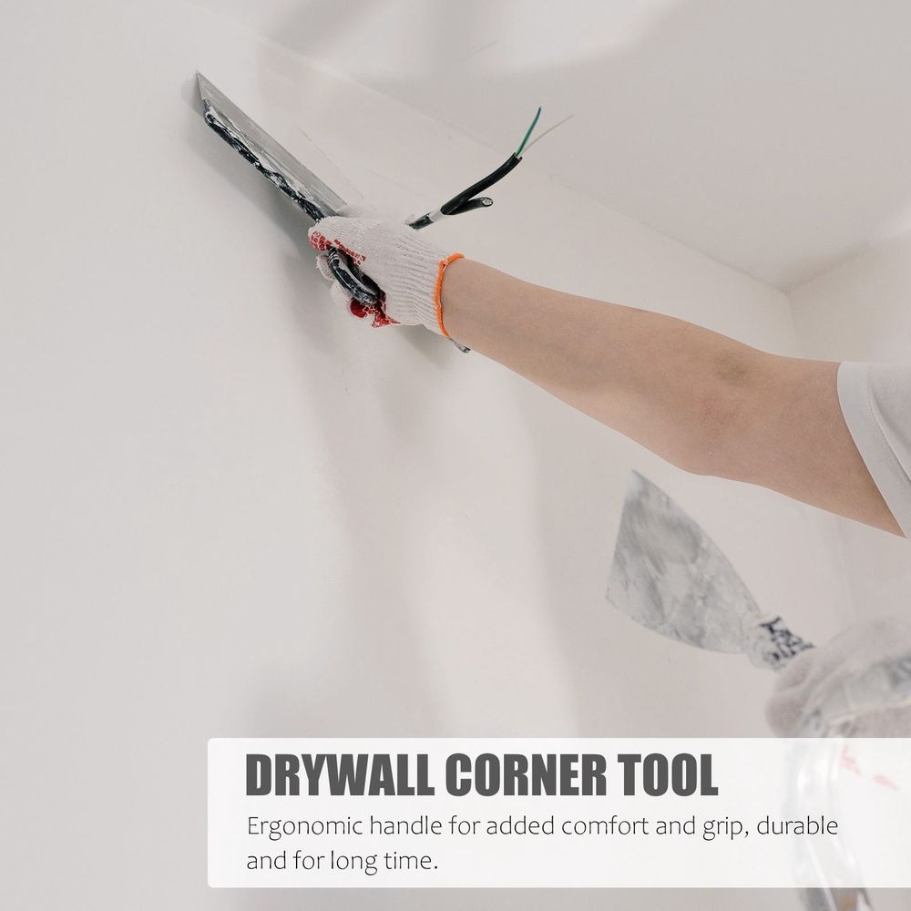 Stainless Corner Trowel Silver for Home Wall Angle Repair Scraping Cutter 6Pcs