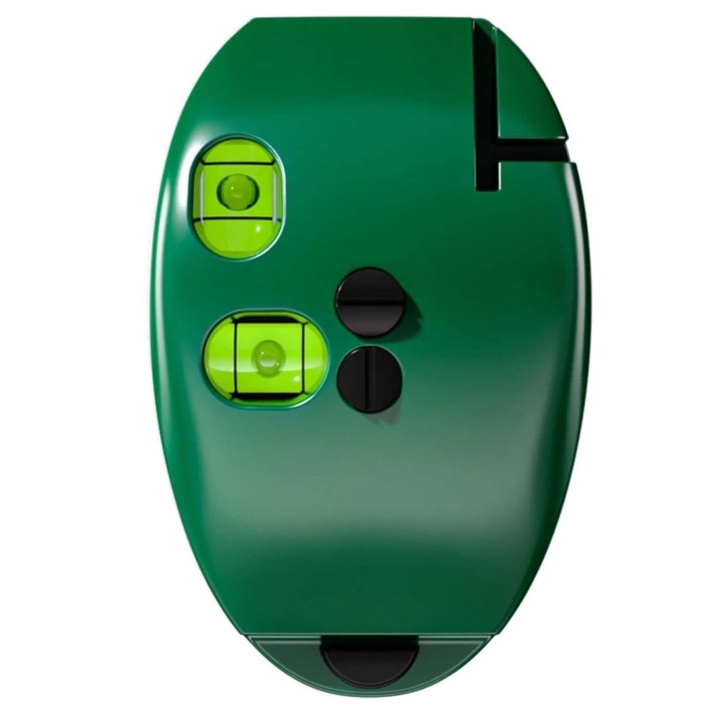 Laser Level,Infrared Line Laser Level with Vertical And Horizontal Lines,20M Range Self-Leveling Bubble Level Tool for Construction,Picture Hanging and Tile Installation,2.76x4.6 inch(Green)