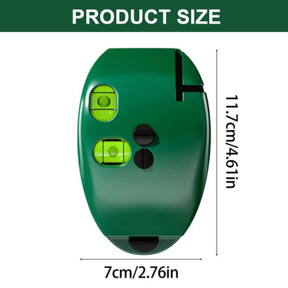 Laser Level,Infrared Line Laser Level with Vertical And Horizontal Lines,20M Range Self-Leveling Bubble Level Tool for Construction,Picture Hanging and Tile Installation,2.76x4.6 inch(Green)
