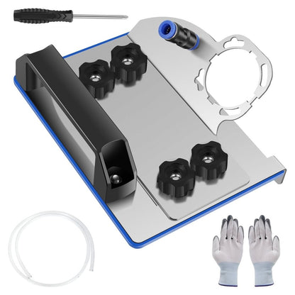 Angle Grinder Stand for Tile 45° Chamfering Cutting, Efficient Angle Grinder Chamfer Bracket, Tile Chamfering Tool for 100 Type Angle Grinders Cutting Ceramic Stone