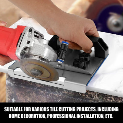 Angle Grinder Stand for Tile 45° Chamfering Cutting, Efficient Angle Grinder Chamfer Bracket, Tile Chamfering Tool for 100 Type Angle Grinders Cutting Ceramic Stone