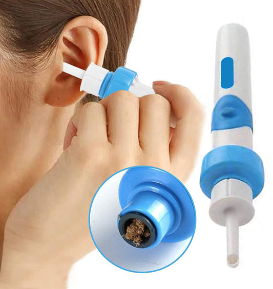 Earwax Removal Kit, Ear Cleaner, Portable Automatic Electric Vacuum Ear Wax, Safe and Comfortable Easy Earwax Remover Soft Prevent