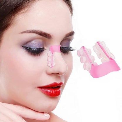 Nose Up Lifting Clips, Clip On Silicone Nose Lifter, Nose Shaper Painless Nose Bridge Straightening Clip for Women