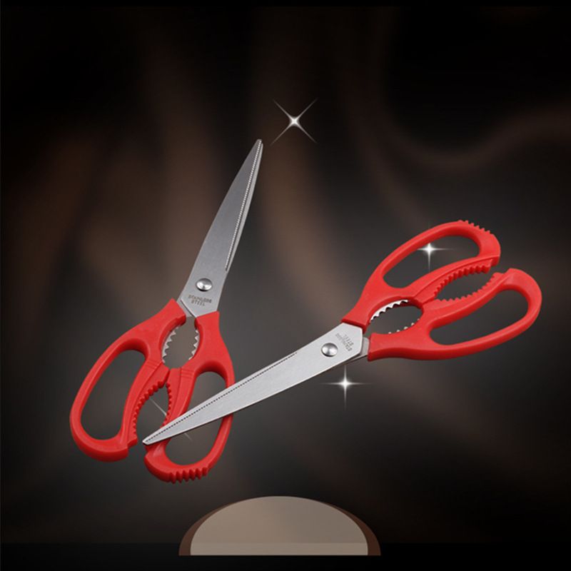Kitchen Scissors, Heavy Duty Sharp Kitchen Shears Dishwasher Safe,Red Kitchen Accessories Cooking Shears for Kitchen Meat Chicken