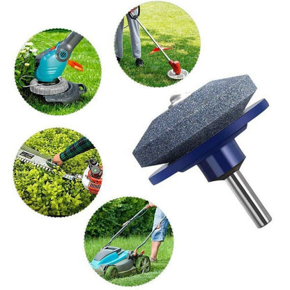 Mower Sharpener kit Lawn Mower Power Drill Sharpener Mower Blade Sharpener Drill Wind Power Sharpener Lawn Mower Sharpening