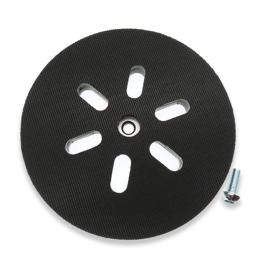 6" Replacement Sanding Pad Compatible with ROS65VC 1250DEVS 3727DVS 3727DEVS ，6 Hole Hook-&-Loop Sander Backing Pad
