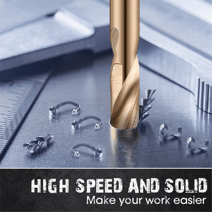 30Pcs 1/8In Cobalt Drill Bits Double End Drill Bits for Hardened Steel Cast Iron Wood Plastic Stainless Steel Drill Bit
