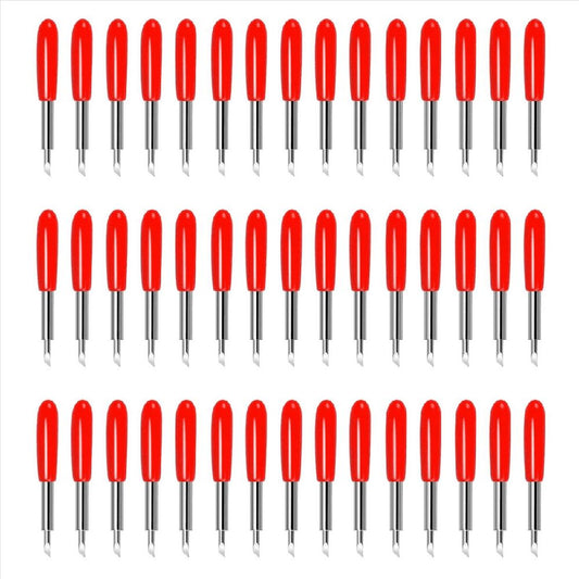 50PCS Replacement Cutting Blades for Explore Air 2 /Air 3/Maker Expression, 45 Degree Standard Fine Point Blades