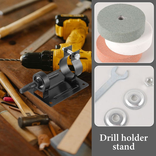 1Set Metal Drill Press Vise Clamp for Stable Woodworking and Metal Drilling