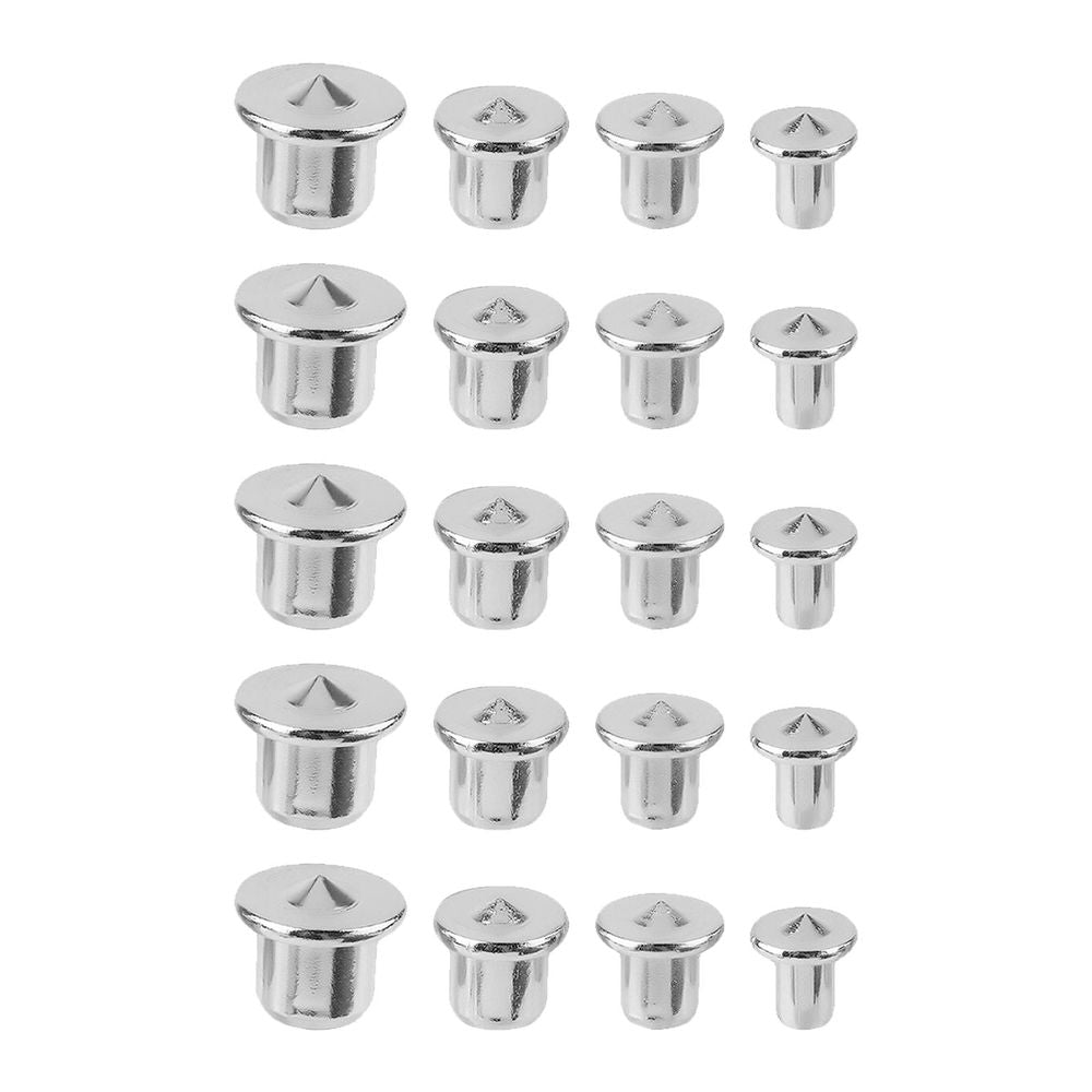 Plated Steel Dowel Centering Pins Woodworking Tool Set for Precise and Accurate Drilling