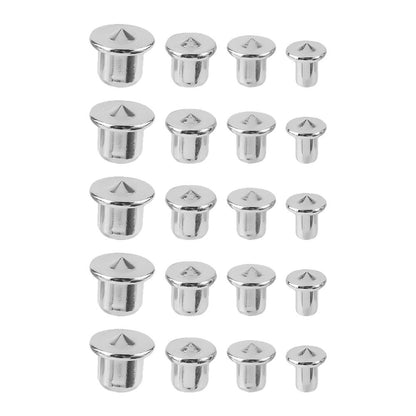 Plated Steel Dowel Centering Pins Woodworking Tool Set for Precise and Accurate Drilling
