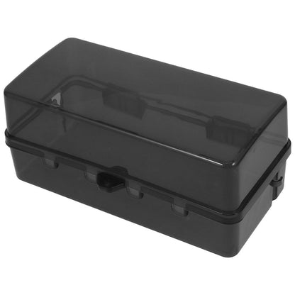 Outdoor Electrical Box Weatherproof Waterproof Power Distribution Box Black for Reliable Protection