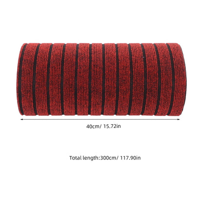 Non Slip Self Adhesive Carpet Roll Red Waterproof Floor Tiles for Stairs