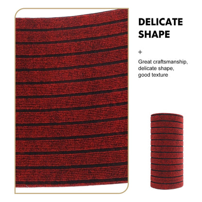 Non Slip Self Adhesive Carpet Roll Red Waterproof Floor Tiles for Stairs