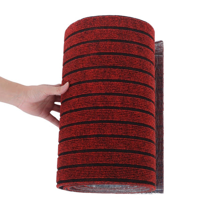 Non Slip Self Adhesive Carpet Roll Red Waterproof Floor Tiles for Stairs