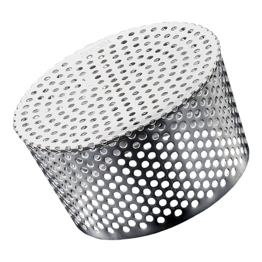 Plated Stainless Steel Floor Drain Cover, and -Resistant for Garage, Courtyard, and Outdoor Use